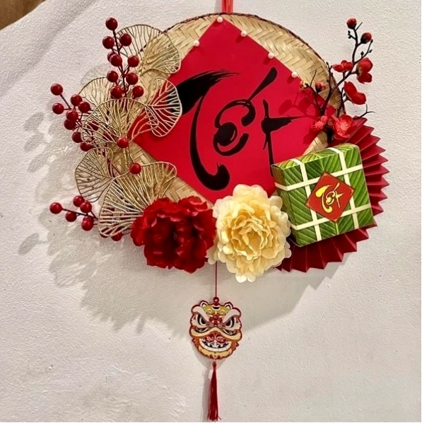 Set trang trí Tết hiện đại