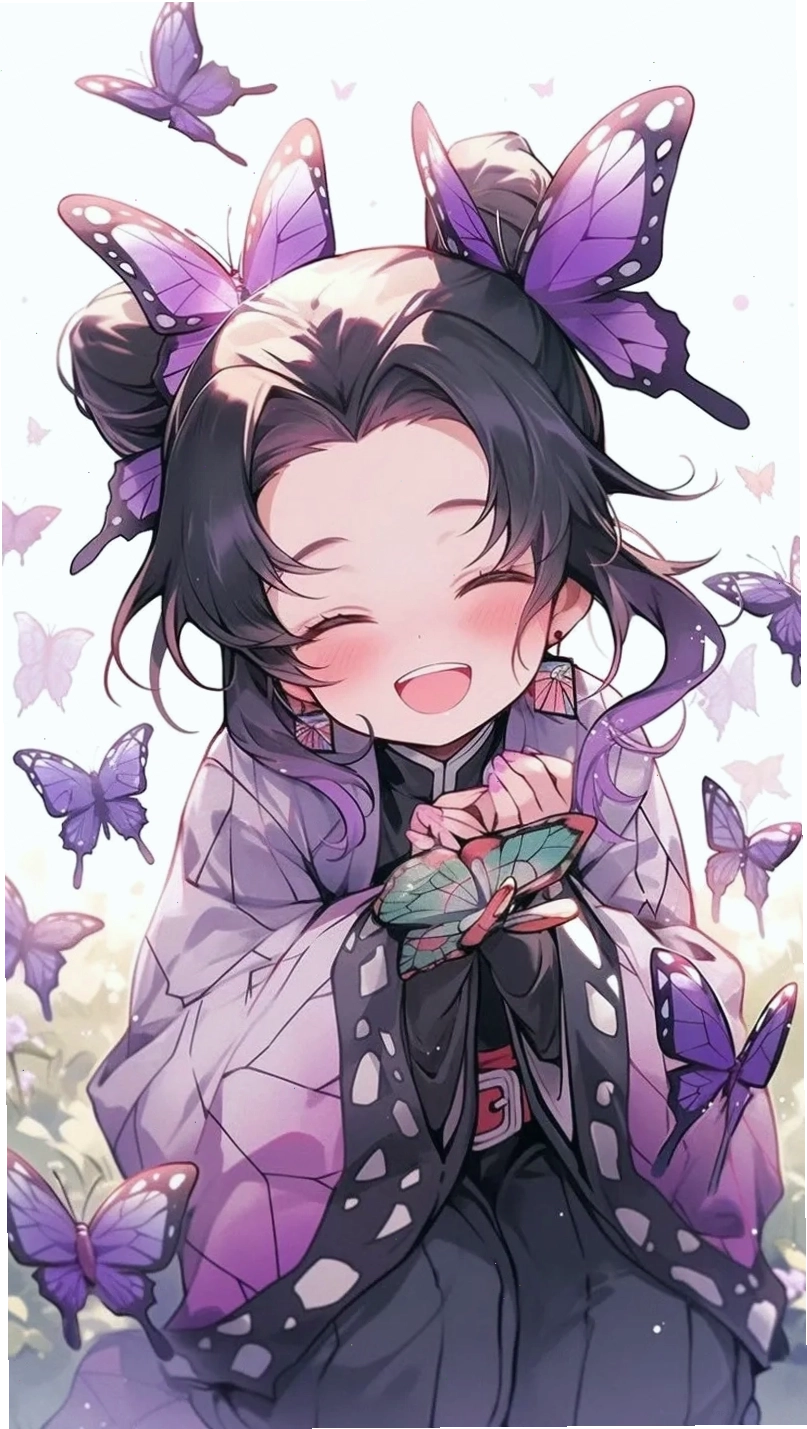 Shinobu chibi cute làm hình nền