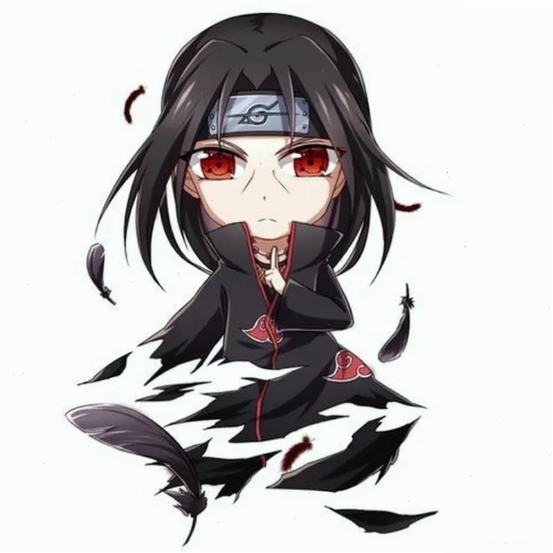 Sticker Itachi Chibi dễ thương, dùng làm phụ kiện