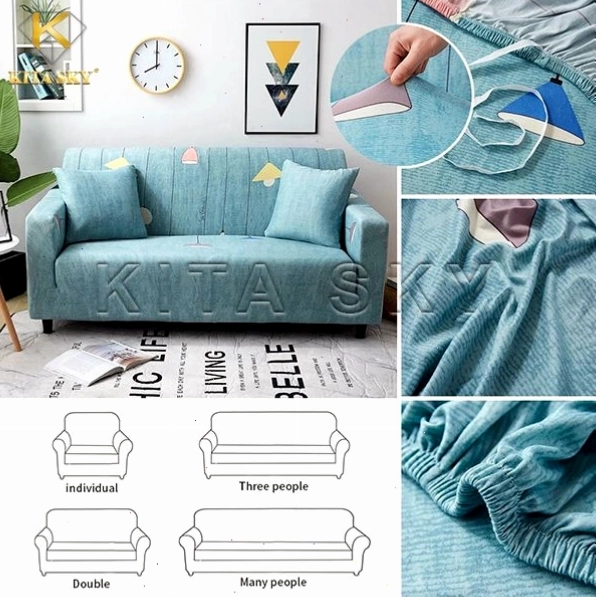 Tấm bọc sofa bằng vải trang trí đẹp mắt