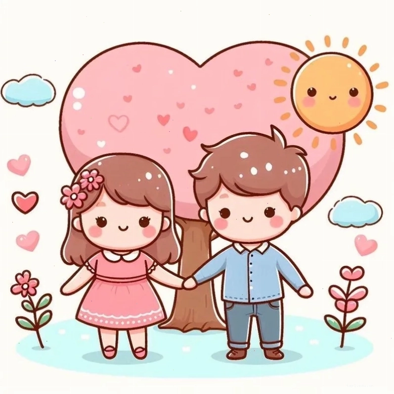 Tận hưởng trọn bộ chibi cute cặp đôi siêu dễ thương