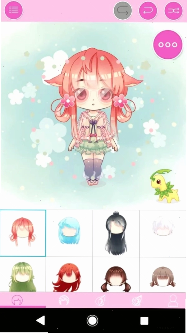 Tô màu cho nhân vật chibi đã hoàn thành