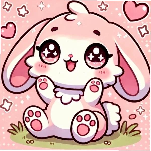 Tổng hợp hình ảnh thỏ chibi cute