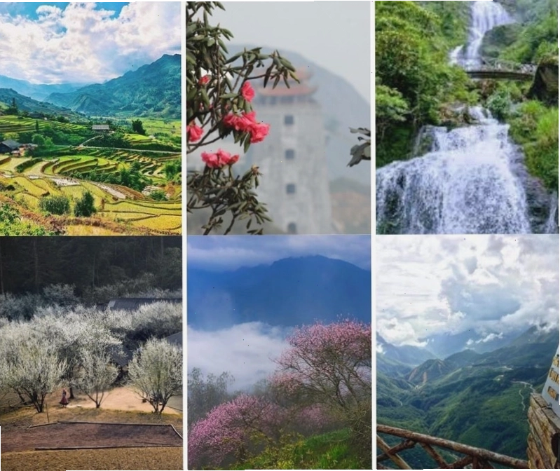Tổng hợp những địa điểm đẹp ở Sa Pa mùa xuân
