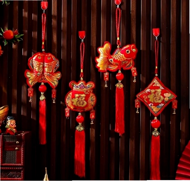 Trang trí ngày Tết bằng các vật phẩm phong thủy