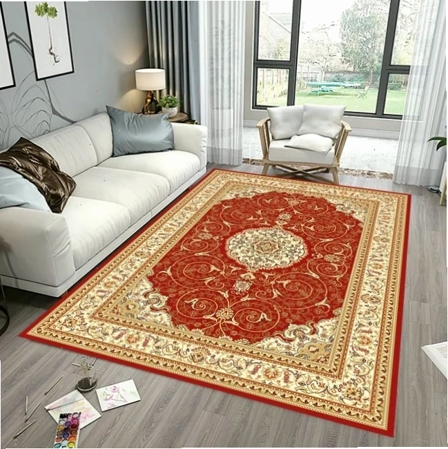 Trang trí Tết với thảm trải sàn màu sắc rực rỡ