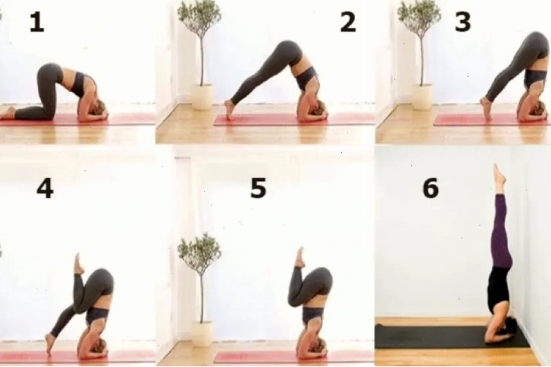 Tư thế trồng cây chuối giúp tăng lưu thông máu lên não