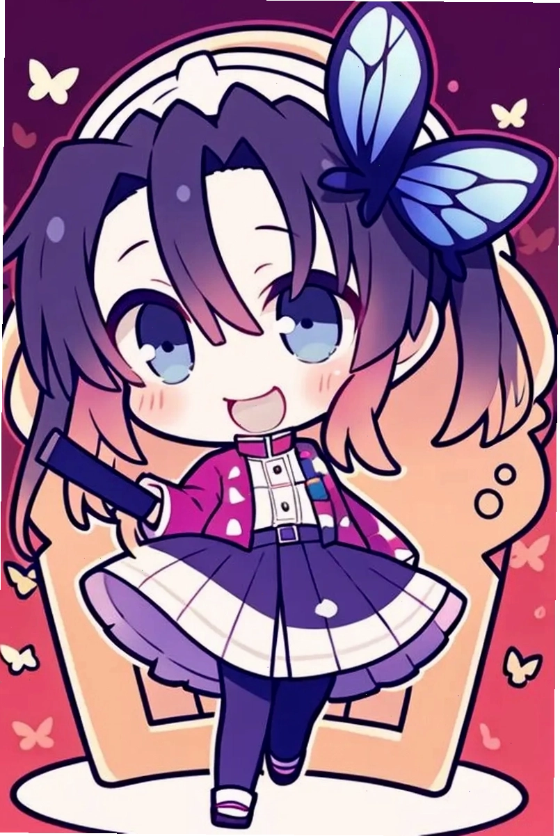Tuyển tập các mẫu Shinobu chibi cute