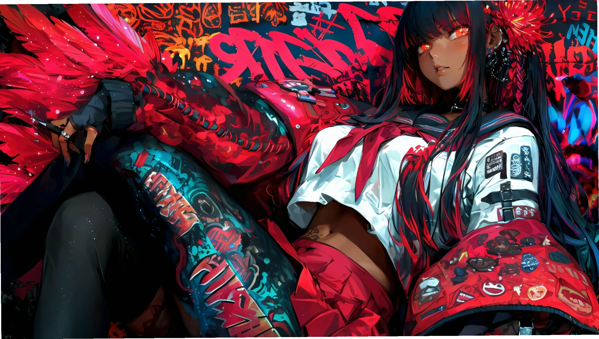 Tuyển tập hình nền máy tính 4K anime về ác quỷ nam đầy cuốn hút