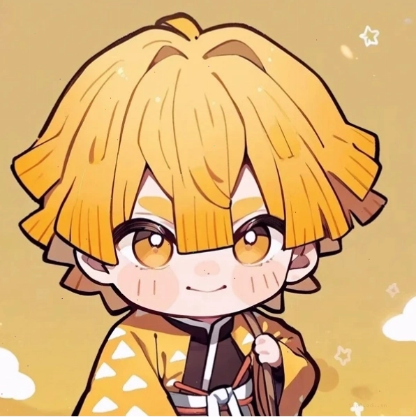 Zenitsu Chibi phiên bản 3D đáng yêu