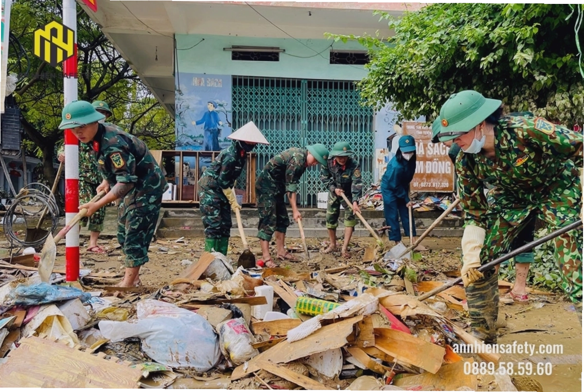 Công việc cần thực hiện sau khi bão lũ đi qua