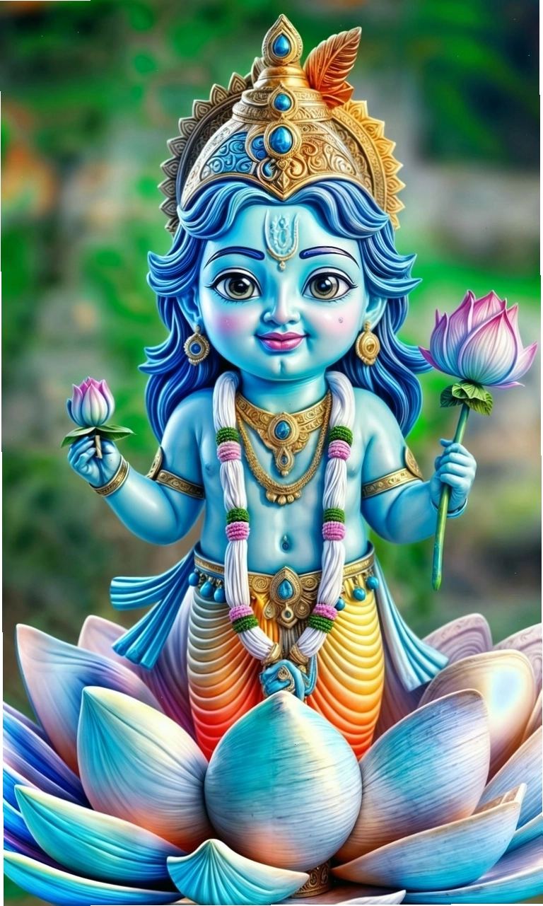 Vishnu, Krishna, Ấn Độ, Chúa Trời