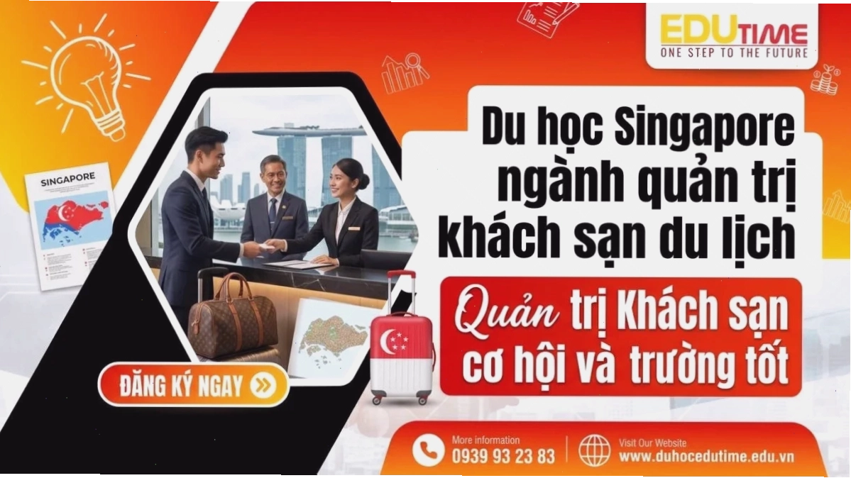 chuẩn bị hồ sơ du học singapore ngành quản trị khách sạn