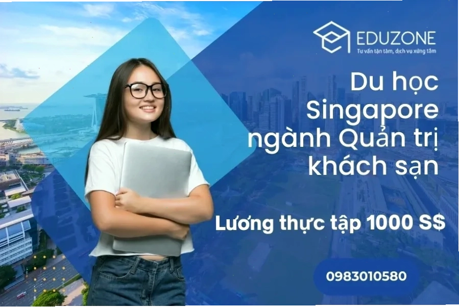 chuẩn bị hồ sơ du học singapore ngành quản trị khách sạn