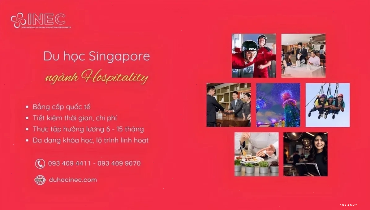 chuẩn bị hồ sơ du học singapore ngành quản trị khách sạn