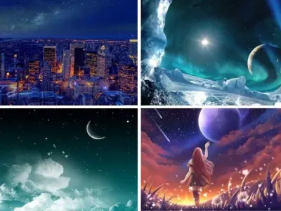 Những avatar bầu trời đêm đẹp khiến lòng người thổn thức