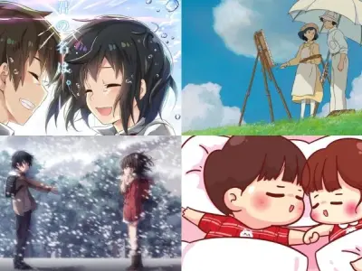 Top avatar cặp anime dễ thương dành cho đôi tình nhân