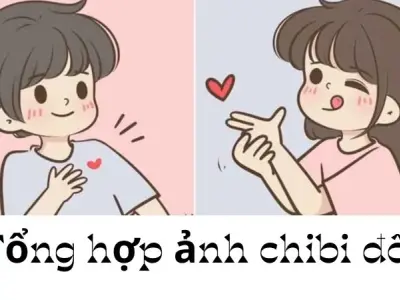 Tuyển chọn ảnh chibi đôi siêu dễ thương dành cho couple