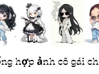 Bộ ảnh cô gái chibi dễ thương giang cư mận phát sốt