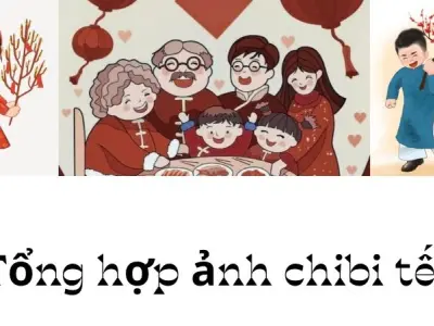 Chibi Tết bùng nổ mạng xã hội với tạo hình quá dễ thương