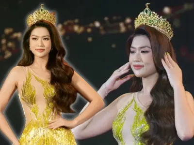 Ảnh hoa hậu Thiên Ân rạng rỡ chinh phục mọi ánh nhìn