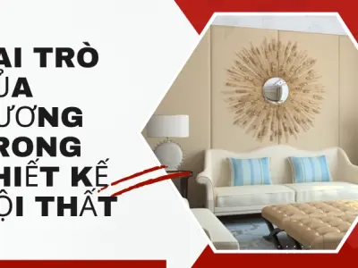 Bí mật vai trò của gương trang trí trong không gian sống đẹp