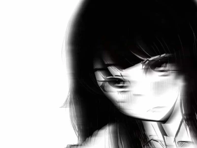 130+ Avatar Anime Nữ Đen Trắng: Nét Buồn Lạnh Lùng Cho Phong Cách Trầm Tĩnh
