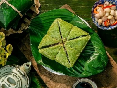 Bí quyết trang trí mâm bánh chưng ngày Tết đẹp hút hồn cho năm 2026