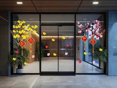 Decal Trang Trí Tết Quận Thanh Xuân: Điểm Tô Không Gian Đón Xuân 2026