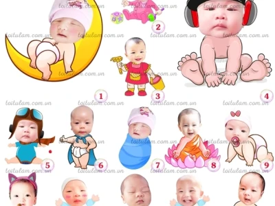 Em bé Chibi Đáng Yêu: Khám phá Thế giới Hoạt hình Dễ Thương