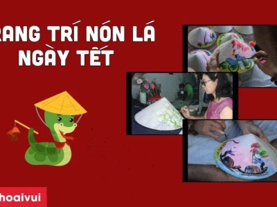 Khám phá 28+ Ý Tưởng Trang Trí Nón Lá Việt Nam Độc Đáo và Sáng Tạo